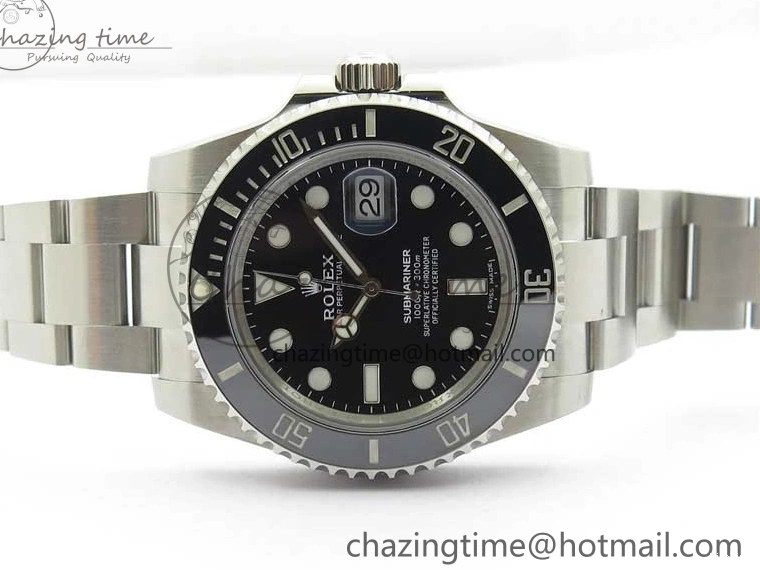 MiroTime 0307 Submariner 116610 LN Black Ceramic 316L Steel Noob 1:1 Best Edition V10. Stretchable 2865